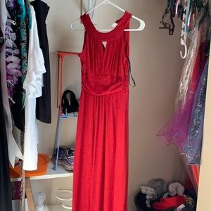 Red prom dress